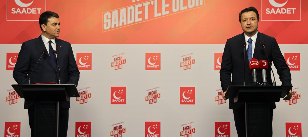 DP GENEL BAŞKANI UYSAL’DAN SAADET PARTİSİ’NE ZİYARET