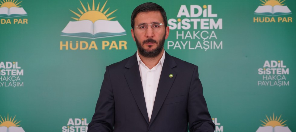 HÜDA PAR’dan işgal rejiminin Suriye'ye saldırılarına tepki