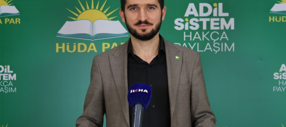 HÜDA PAR Gençlik Kolları Başkanı Günaydın’dan ‘Gençlik Haftası’ mesajı: İnsanlığın onurunu gündemimizden düşürmemeye kararlıyız