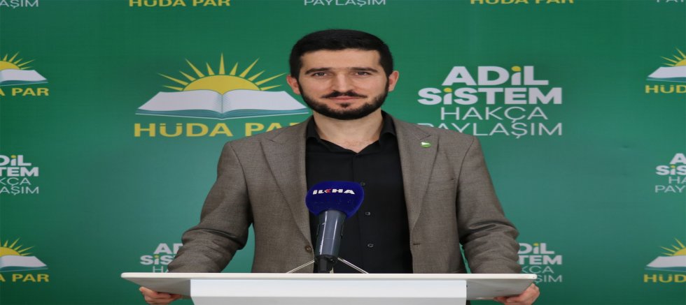 HÜDA PAR Gençlik Kolları Başkanı Günaydın’dan ‘Gençlik Haftası’ mesajı: İnsanlığın onurunu gündemimizden düşürmemeye kararlıyız