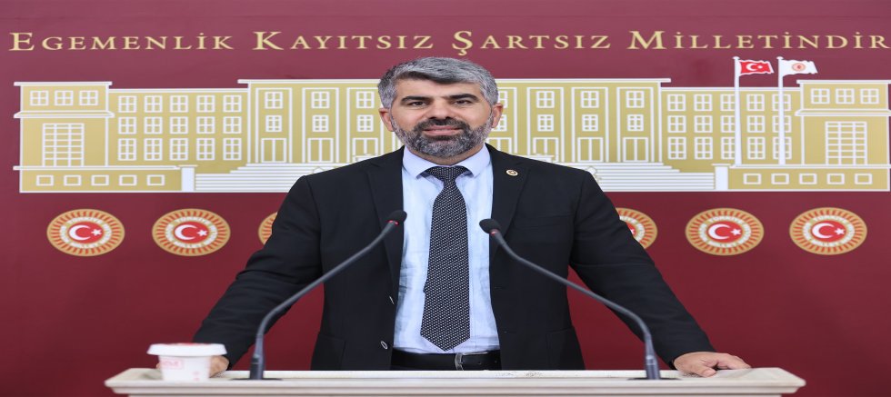 HÜDA PAR Milletvekili Dinç: Uyuşturucu bağımlıları asla bu gençliğe rol model olarak sunulmamadır