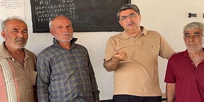 DEVA Partili Ekmen: Silifkeli çiftçi susuzluktan şikayetçi, fiyatlar maliyetin çok altında