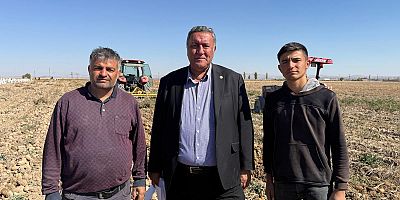 GÜRER “PATATES ÜRETİCİSİ MALİYETİN ALTINDA EZİLİYOR”     PATATES ÜRETİCİLERİ: “GÜBREYİ, SUYU, İLACI KISARAK ÜRETİM YAPAR OLDUK”     CHP’li Ömer Fethi Gürer: “TMO alıma girmeli, devlet üreticinin yanında olmalı”