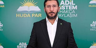 HÜDA PAR’dan İki Devletli Çözüm Konferansı’nda imzalanan bildiriye tepki