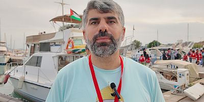 HÜDA PAR Milletvekili Faruk Dinç Sumud Filosu’na katıldı