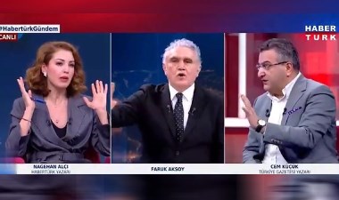 Nagehan Alçı ve Cem Küçük birbirine girdi: Canlı yayında 'İmralı' tartışması!